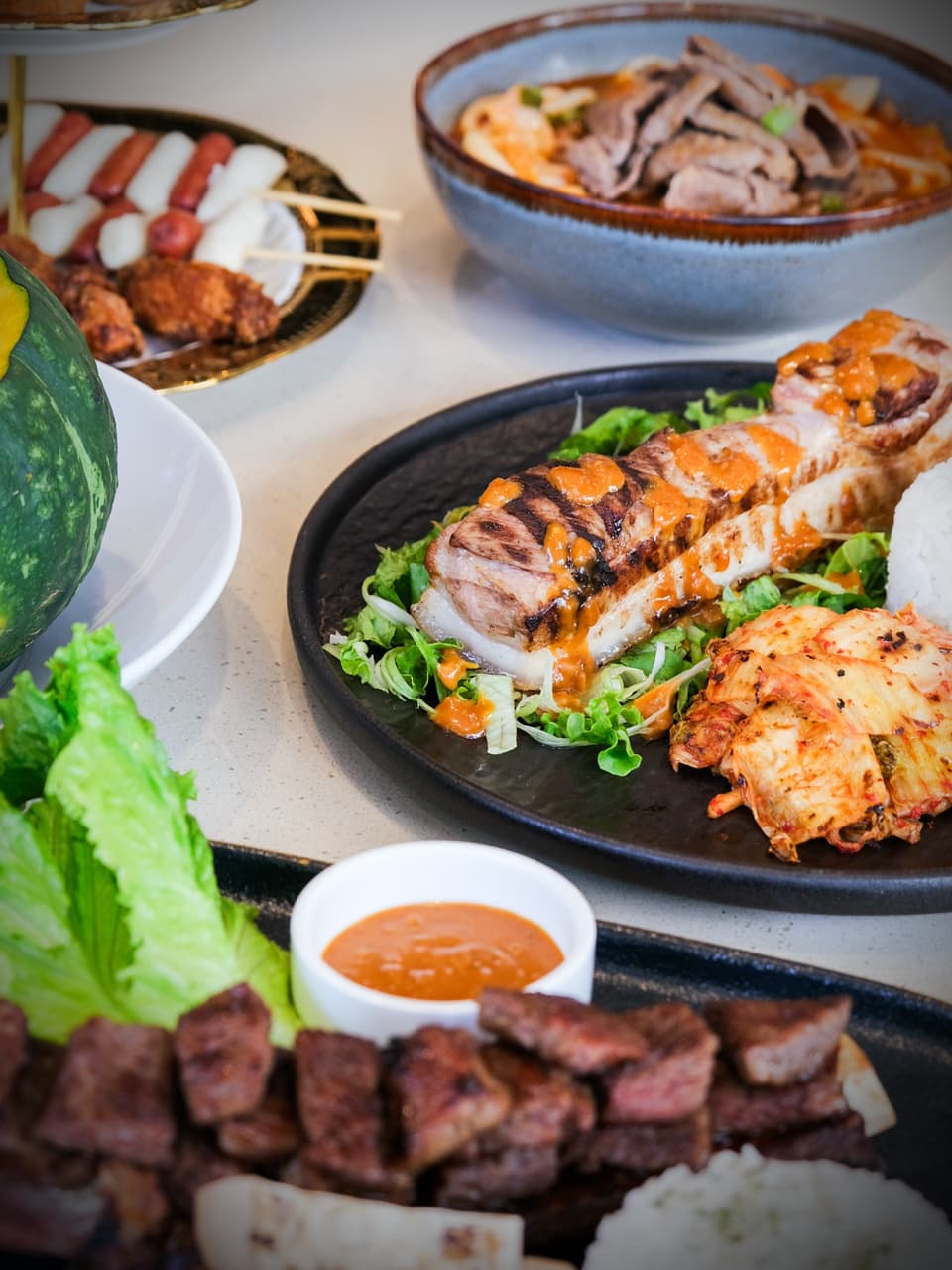 A signature dish at MOA Korean Bistro